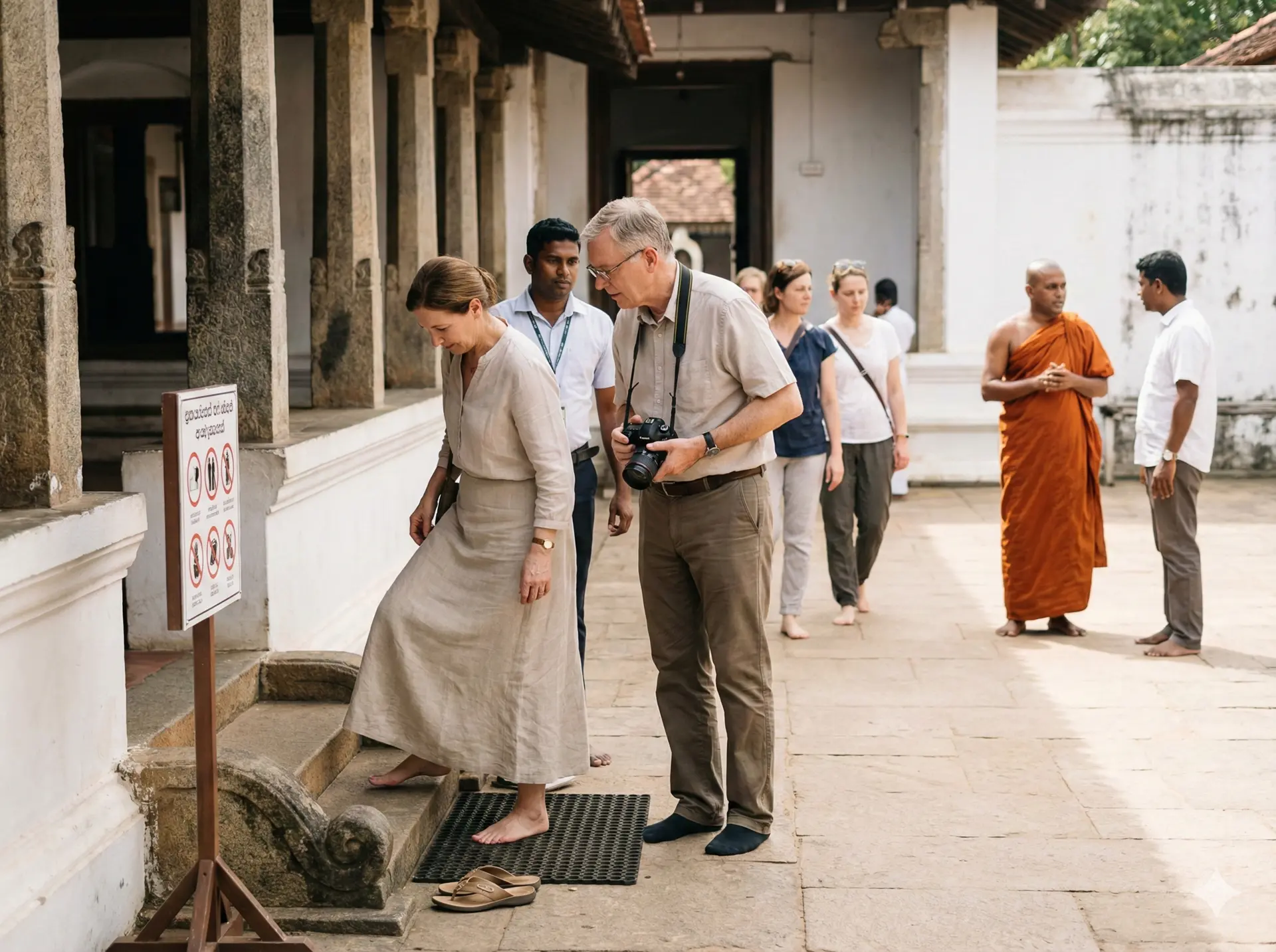 Temple Etiquette in Sri Lanka: Dress Codes, Photography & Behaviour