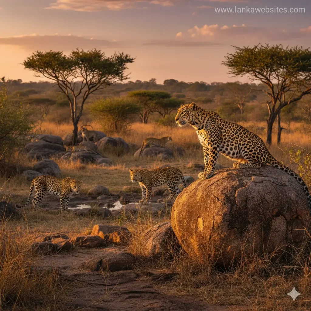 The Highest Leopard Density in the World (Yala)