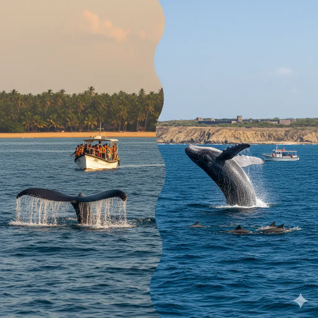 Whale Watching in Sri Lanka: Mirissa vs Trincomalee Compared
