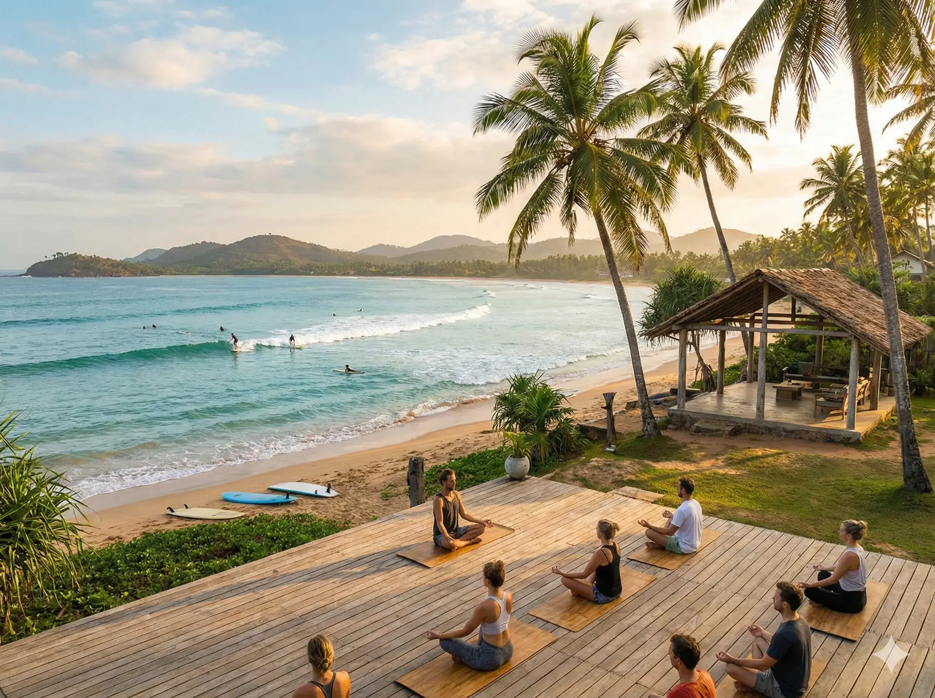 Yoga & Surf Camps in Sri Lanka: Where to Combine Waves and Wellness
