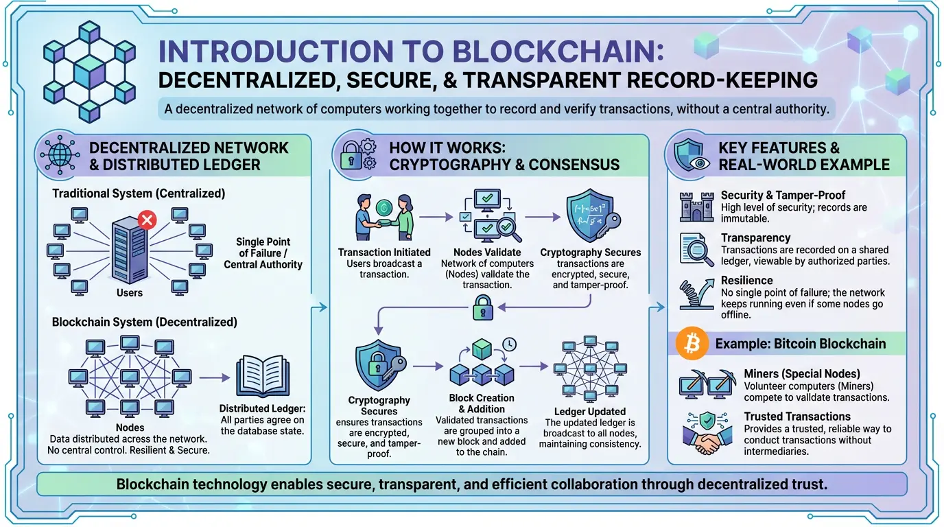 Infographic: What is Blockchain — key facts and figures at a glance