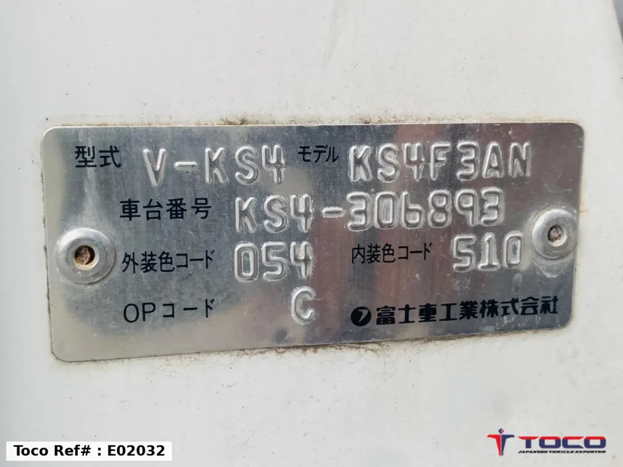1996 SUBARU SAMBAR TRUCK — photo 35